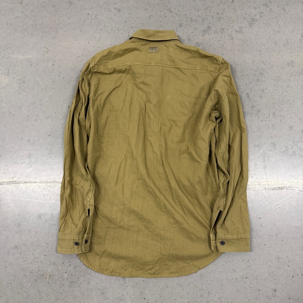 G-Star Raw Khaki Denim Button-Up Shirt - Picture 3 of 6
